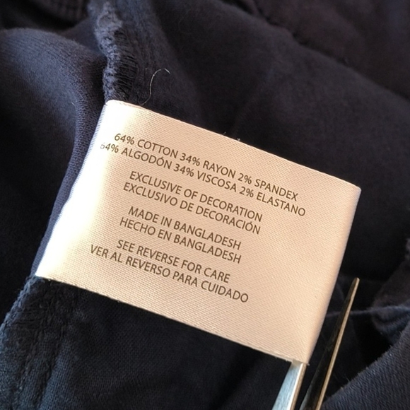 GAP Navy Blue Women's Trousers Size 16 - Picture 7 of 7